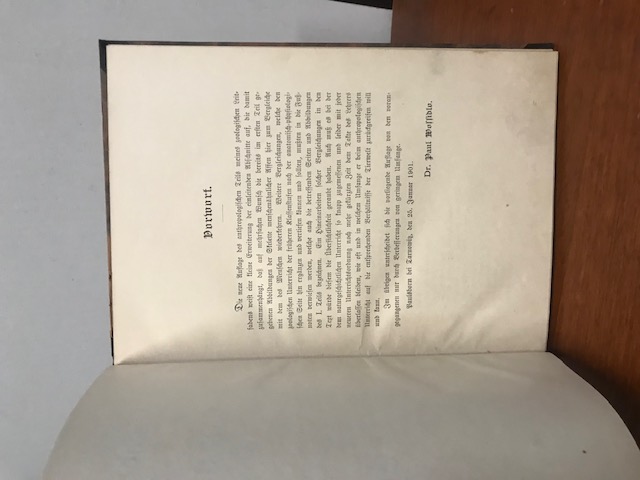 Leitfaden der Zoologie, 1901