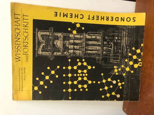 Wissenschaft und Fortschritt - Sonderheft Chemie