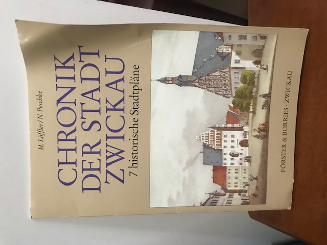 Chronik der Stadt Zwickau, 7 historische Stadtplän