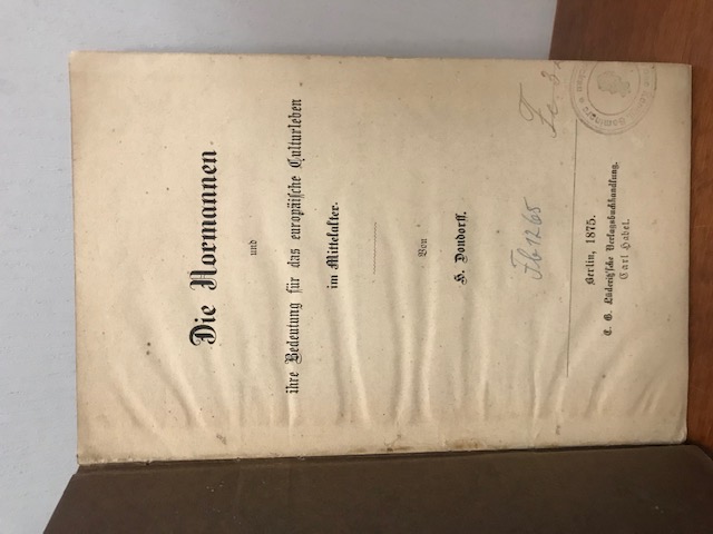 Die Normannen, 1875 Dondorff