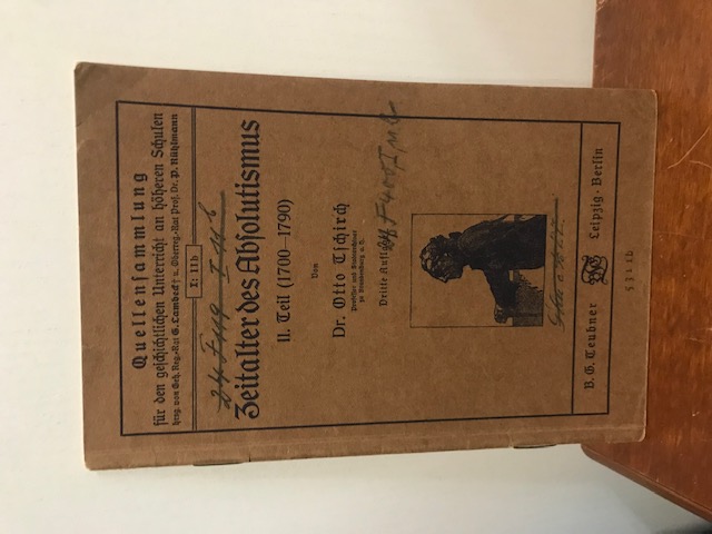 Quellensammlung I 11b Zeitalter des Absolutismus