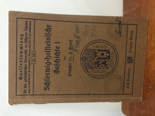 Quellensammlung II110 Schleswig-holsteinische Gesc