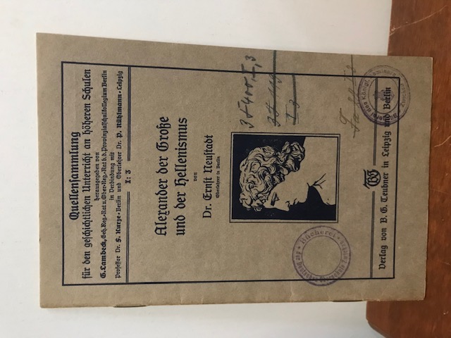 Quellensammlung I 3 Alexander der Große