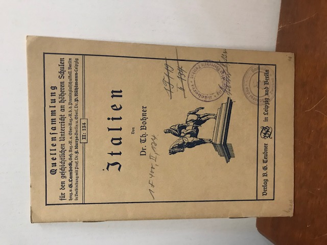 Quellensammlung II 134 Italien
