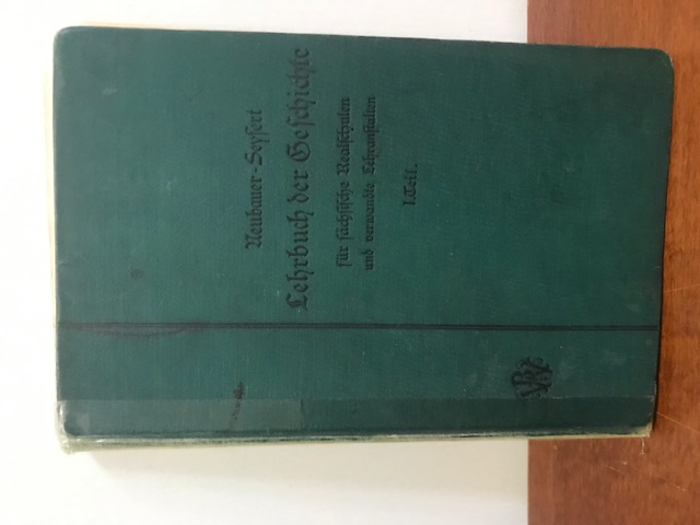 Lehrbuch der Geschichte, Neubauer Seyfert 1907