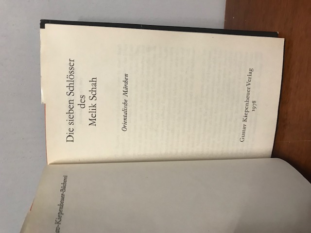 Die sieben Schlösser des Melik Schah