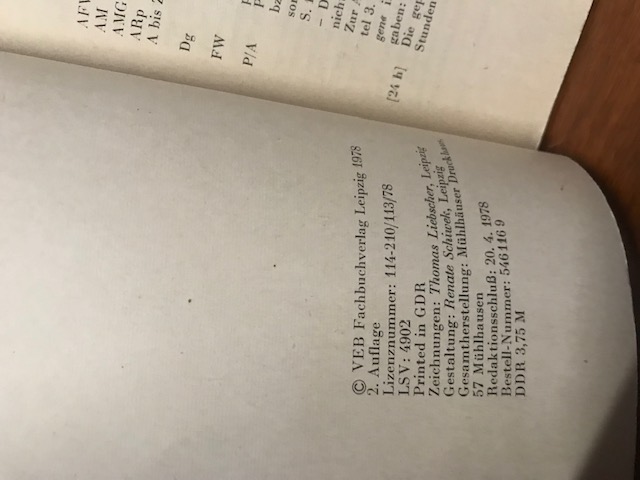 Drogen in Übersichten, Diener