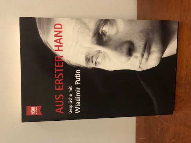 Aus erster Hand, Gespräche mit Putin