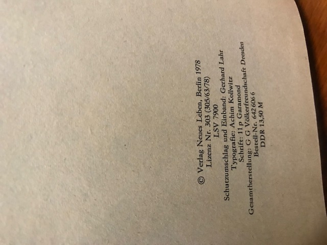 Das schöne Grauen, Neues Leben