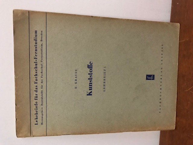 Kunststoffe Lehrbrief 1