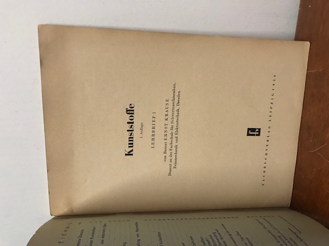 Kunststoffe Lehrbrief 1