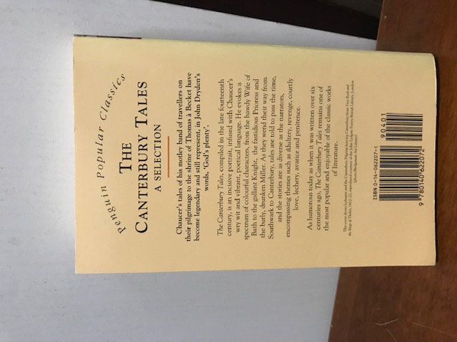 The Canterbury Tales, Chaucer
