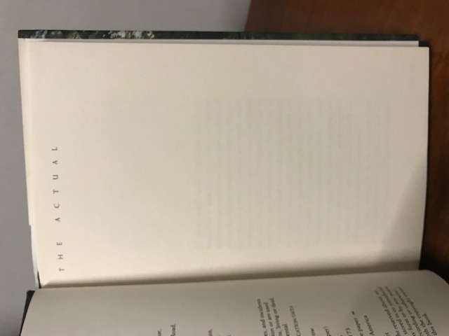 Saul Bellow, The Actual