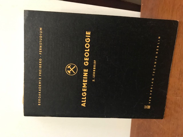 Allgemeine Geologie, Lehrbrief 1-7