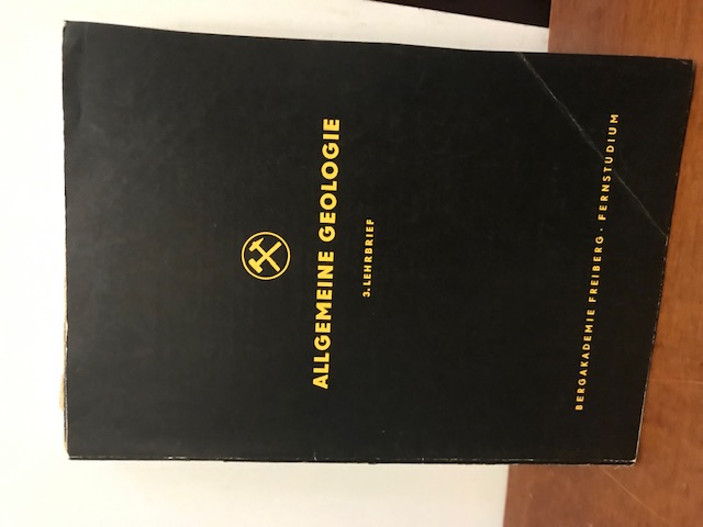 Allgemeine Geologie, Lehrbrief 1-7