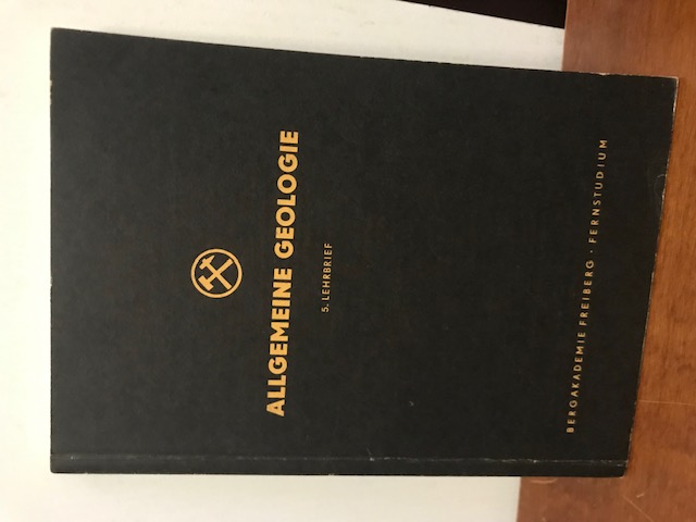 Allgemeine Geologie, Lehrbrief 1-7