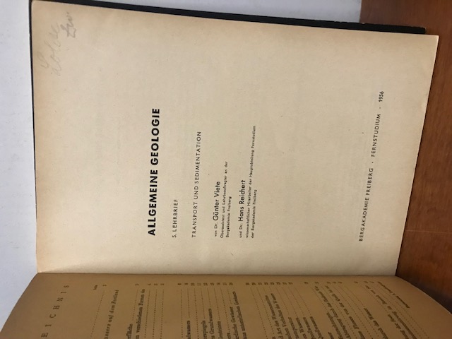 Allgemeine Geologie, Lehrbrief 1-7