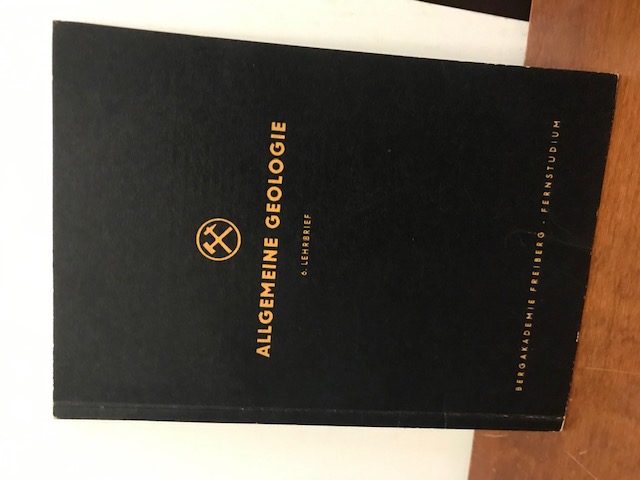 Allgemeine Geologie, Lehrbrief 1-7