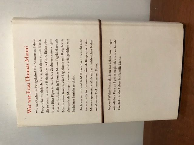 Frau Thomas Mann, Jens