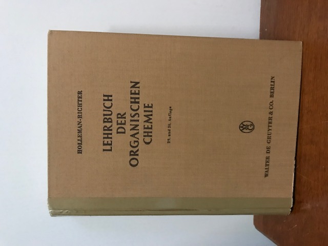 Lehrbuch der organischen Chemie, Holleman