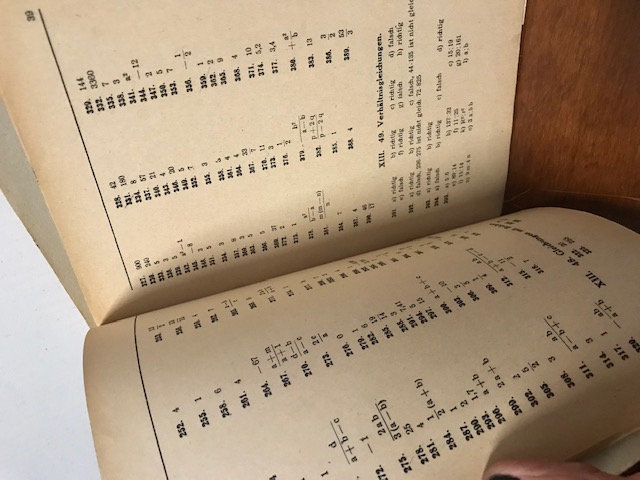 Grundlagen Mathematik, Sörensen