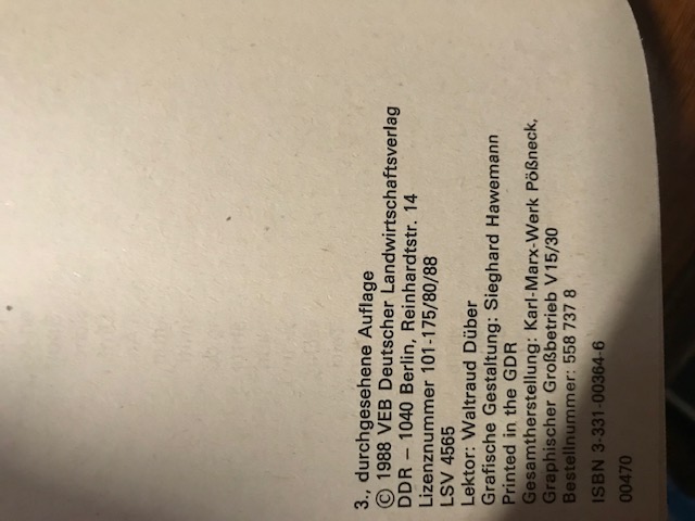 Fährten, Spuren, Geläufe, Schumann