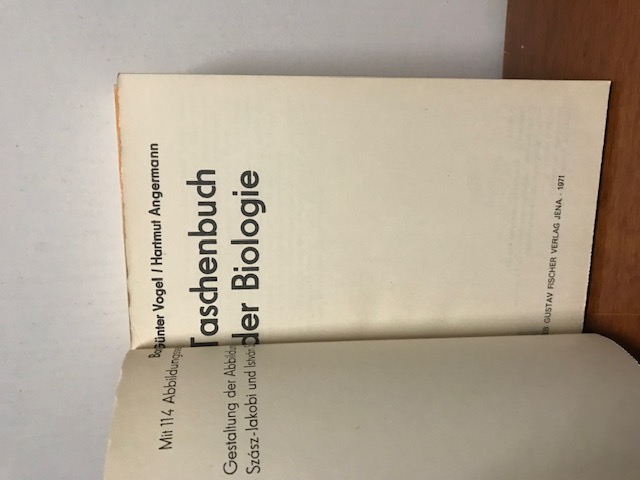 Taschenbuch der Biologie, Band 1+2