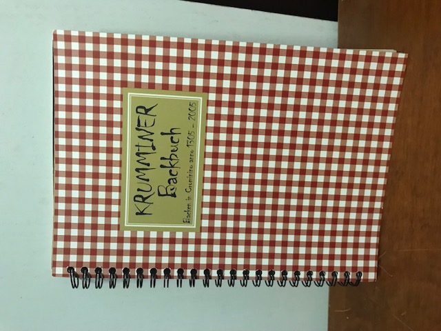 Krumminer Backbuch, Backen in Grominio