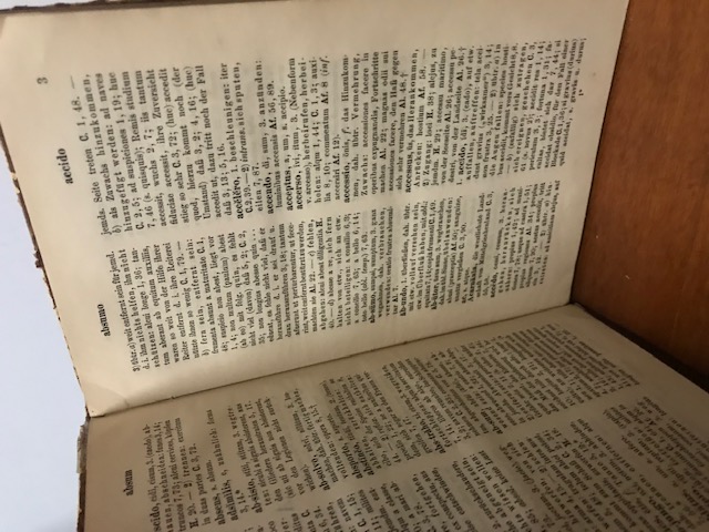 Wörterbuch zu den Commentarien Cajus Julius Caesar