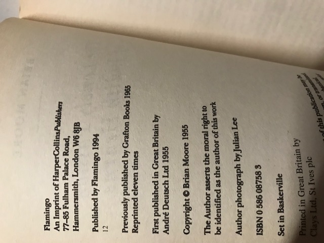 The lonely Passion of Judith Hearne, Moore