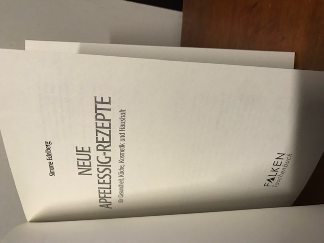 Neue Apfelessig Rezepte, Edelberg