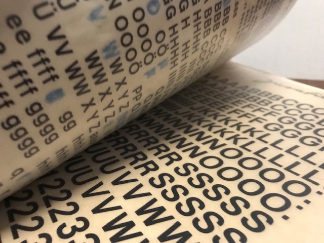 Konvolut Typofix DDR