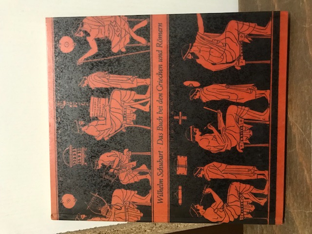 Das Buch bei den Griechen und Römern, Schubart