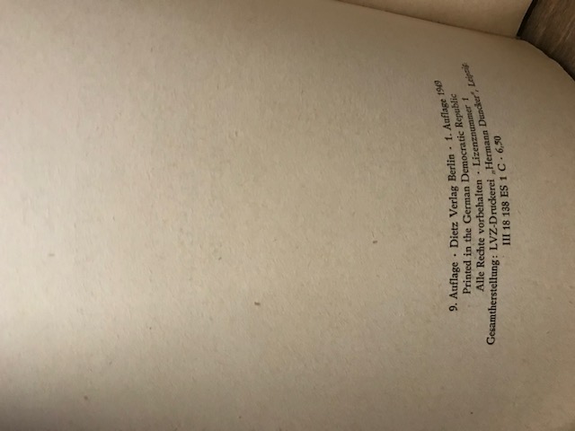 Lenin, Materialismus und Empiriokritizismus 1970