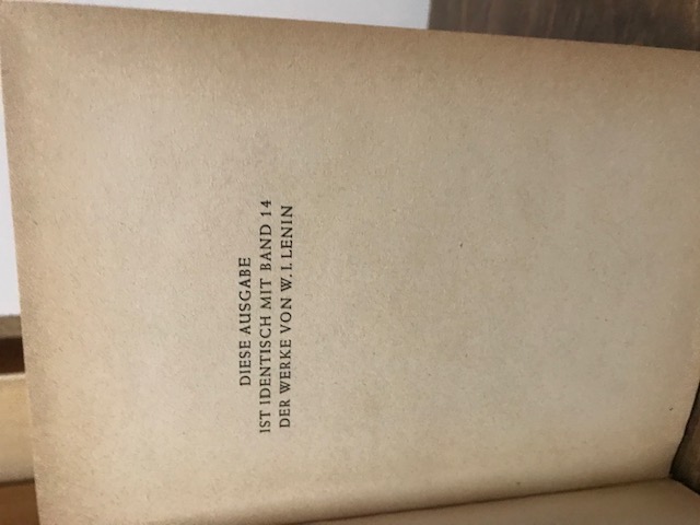Lenin, Materialismus und Empiriokritizismus 1970