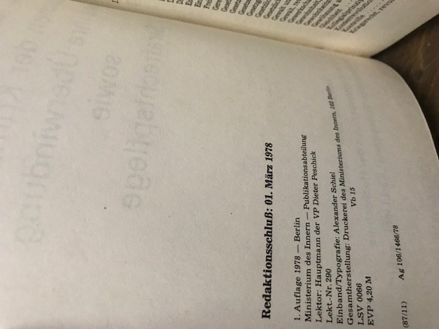Marx, Engels/ Lenin über Gesetzlichkeit 1978