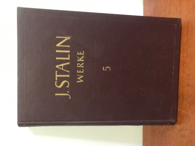 Stalin, Werke Band 5, 1952