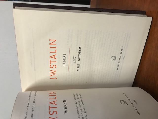 Stalin, Werke Band 3, 1951