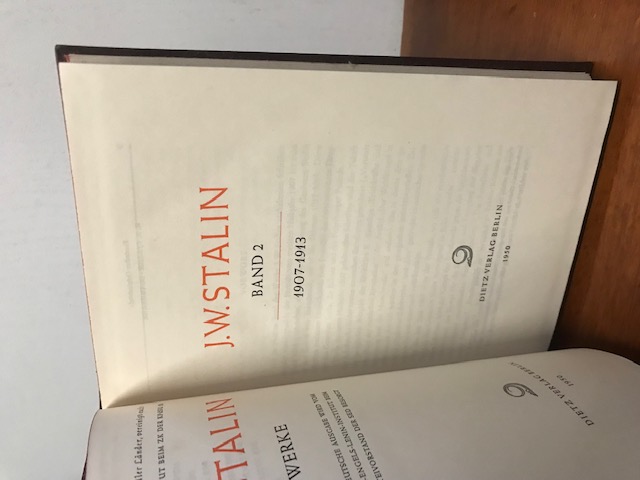 Stalin, Werke Band 2, 1950