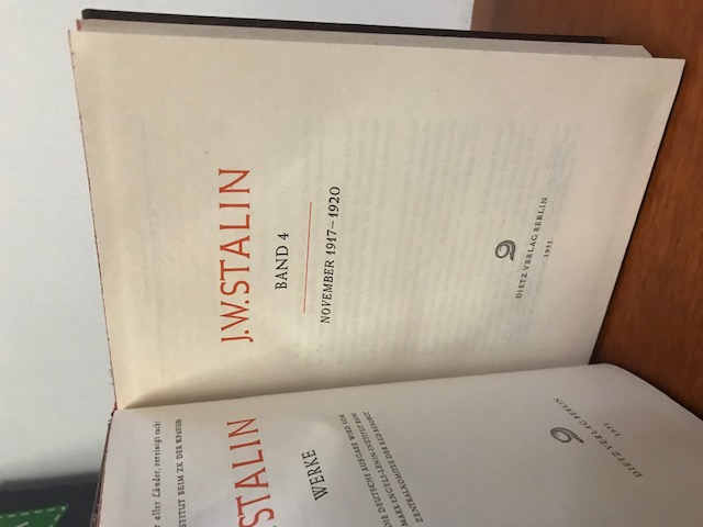 Stalin, Werke Band 4, 1951