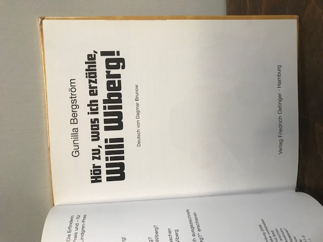 Hör zu, was ich erzähle, Willi Wiberg!, Bergström