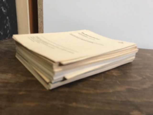 Studienmaterial, Lehrmaterial Medizin DDR