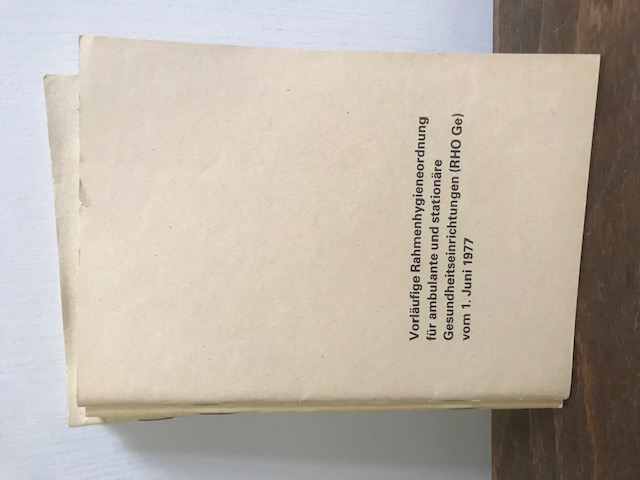 Studienmaterial, Lehrmaterial Medizin DDR