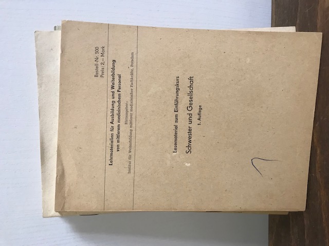 Studienmaterial, Lehrmaterial Medizin DDR
