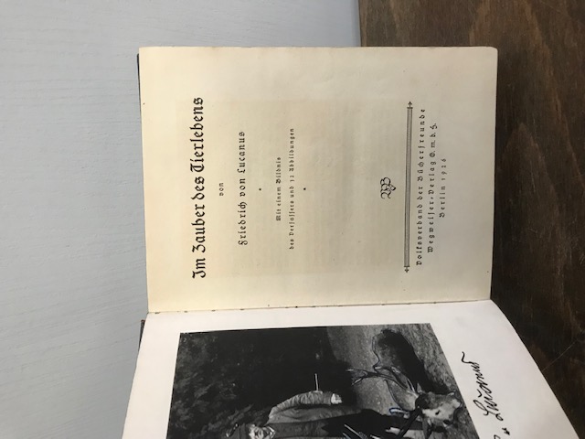 Im Zauber des Tierlebens, 1926
