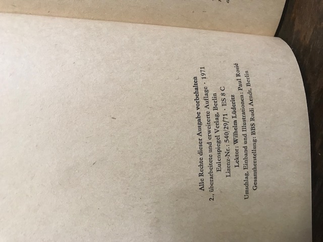 Ich war Dr. Ley, Naß