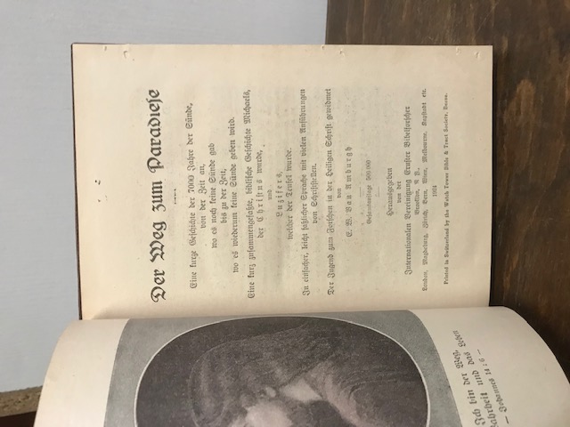 Der Weg zum Paradiese 1924