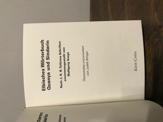 Elbisches Wörterbuch