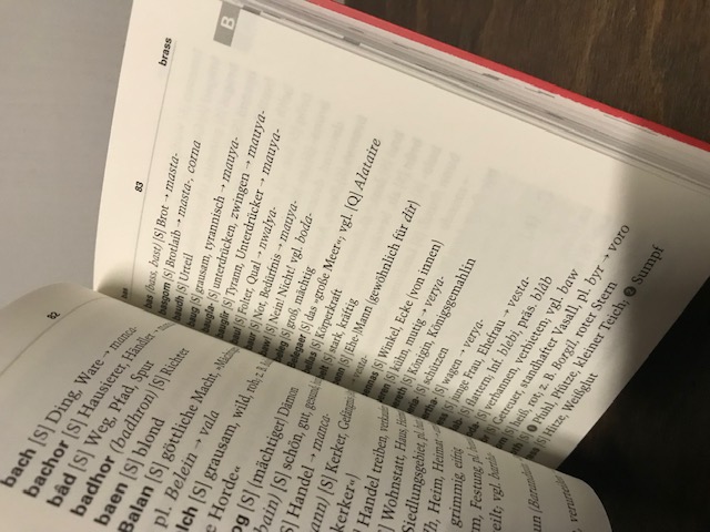 Elbisches Wörterbuch