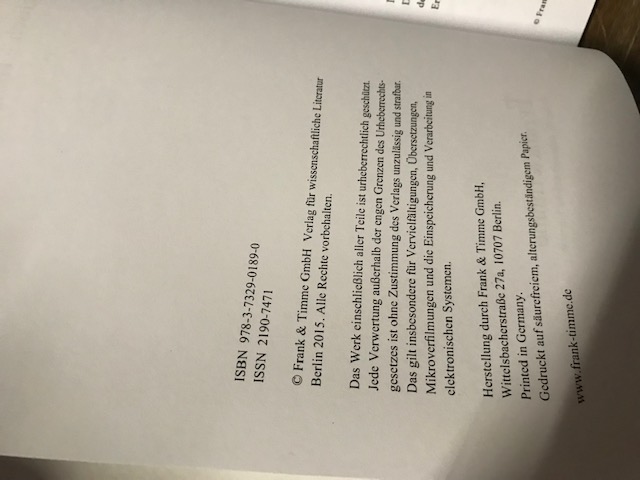 Facetten der Fachsprachenvermittlung Englisch-Hand